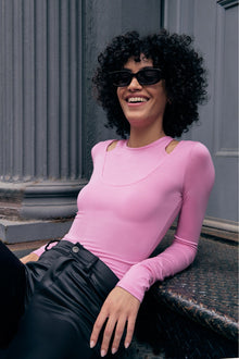 Carson Top | Orchid Pink