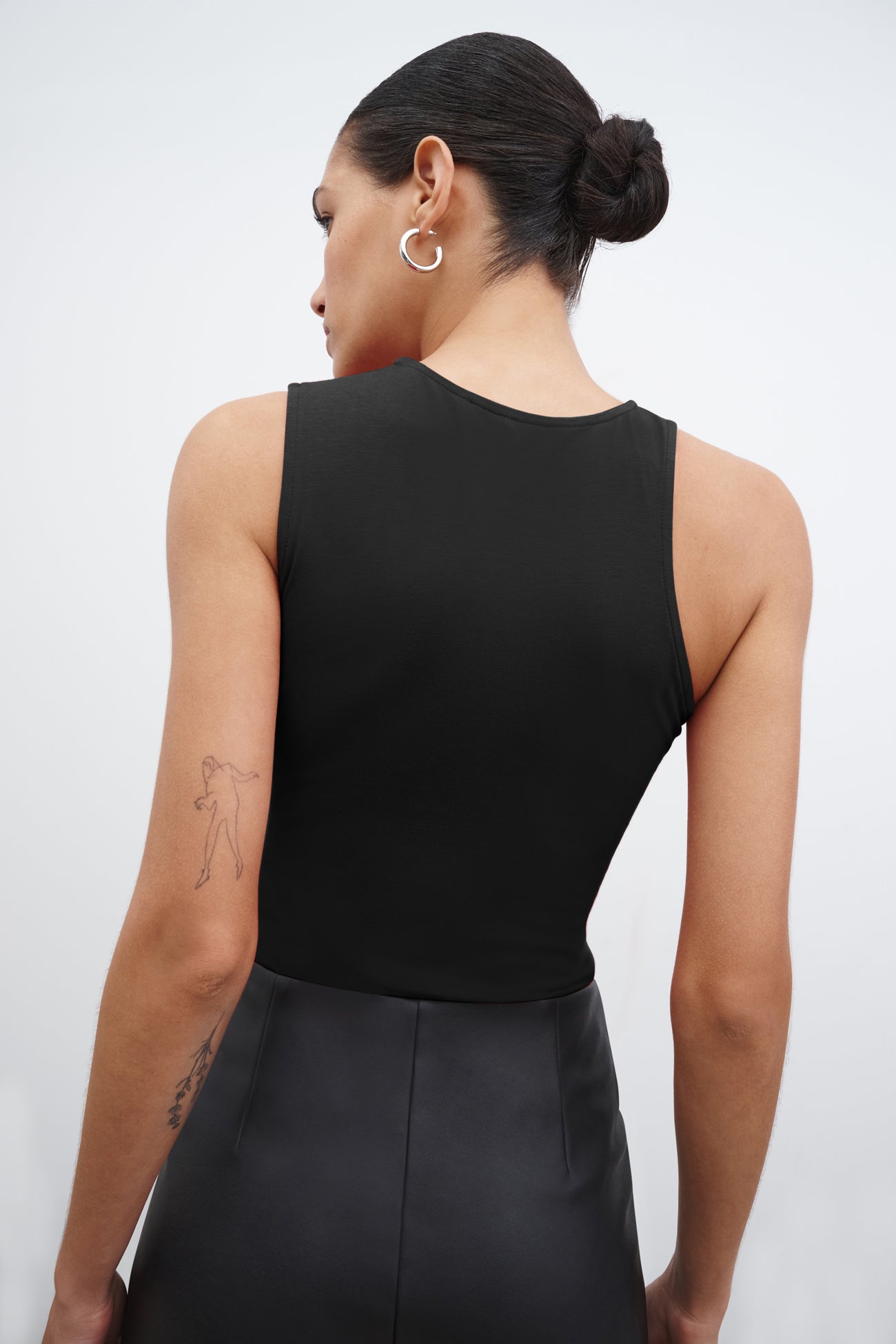 Daya Sleeveless Top | Black