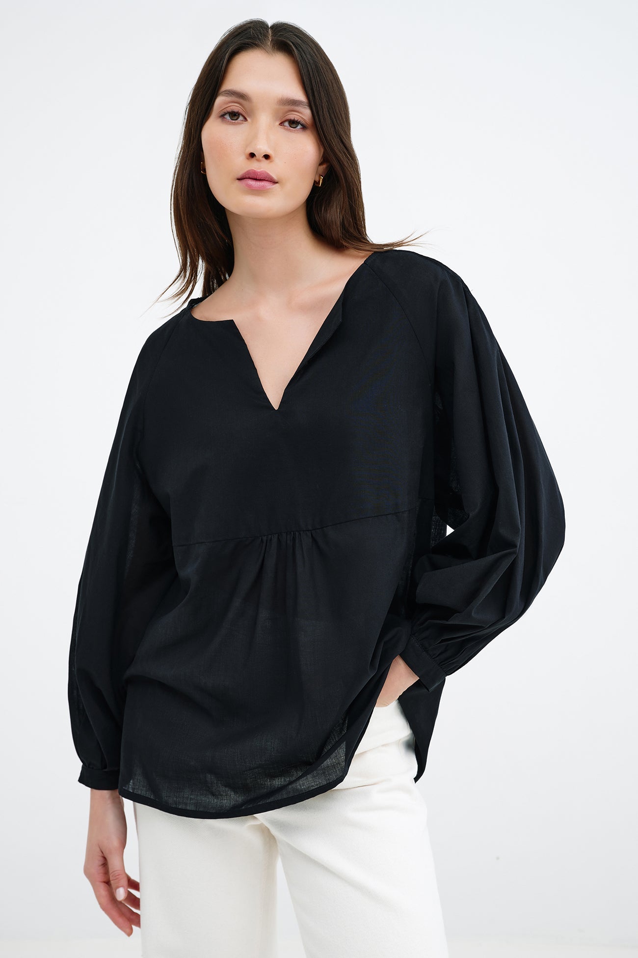 Kissena Top | Black