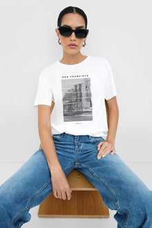 San Francisco Graphic Tee | White