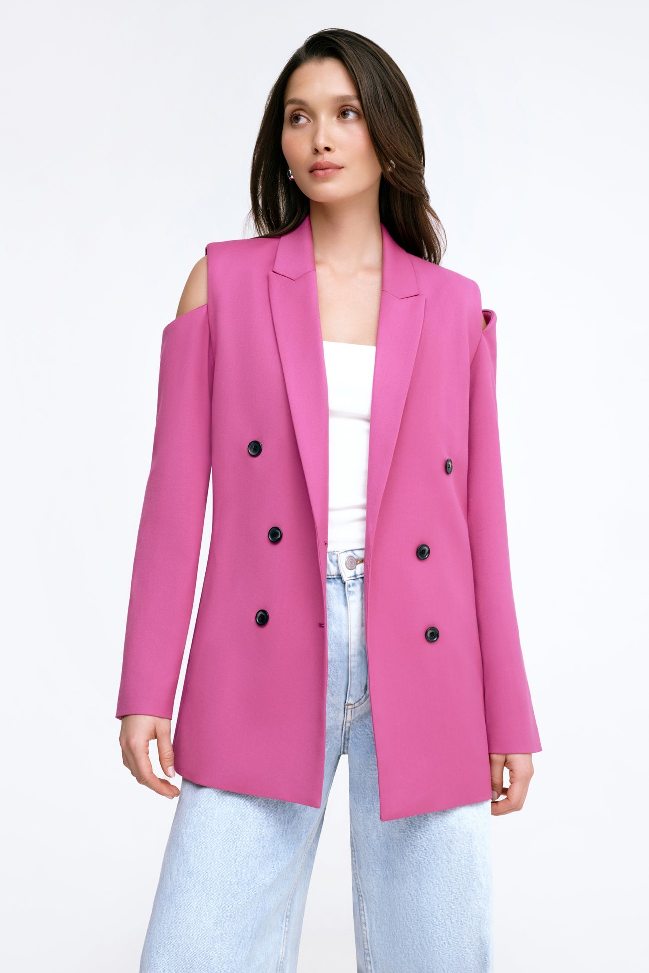 Kimi Blazer | Hot Pink