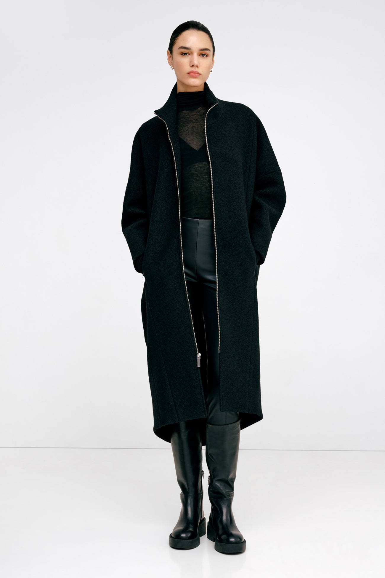 Herald Coat | Black