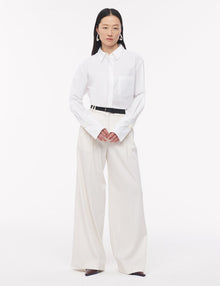 Men | Shirt With Glass Cufflinks | White