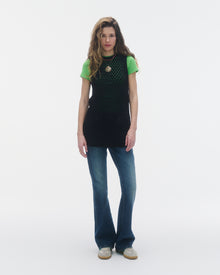 Womens | Mesh Tunic | Midnight