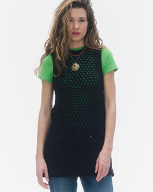 Womens | Mesh Tunic | Midnight