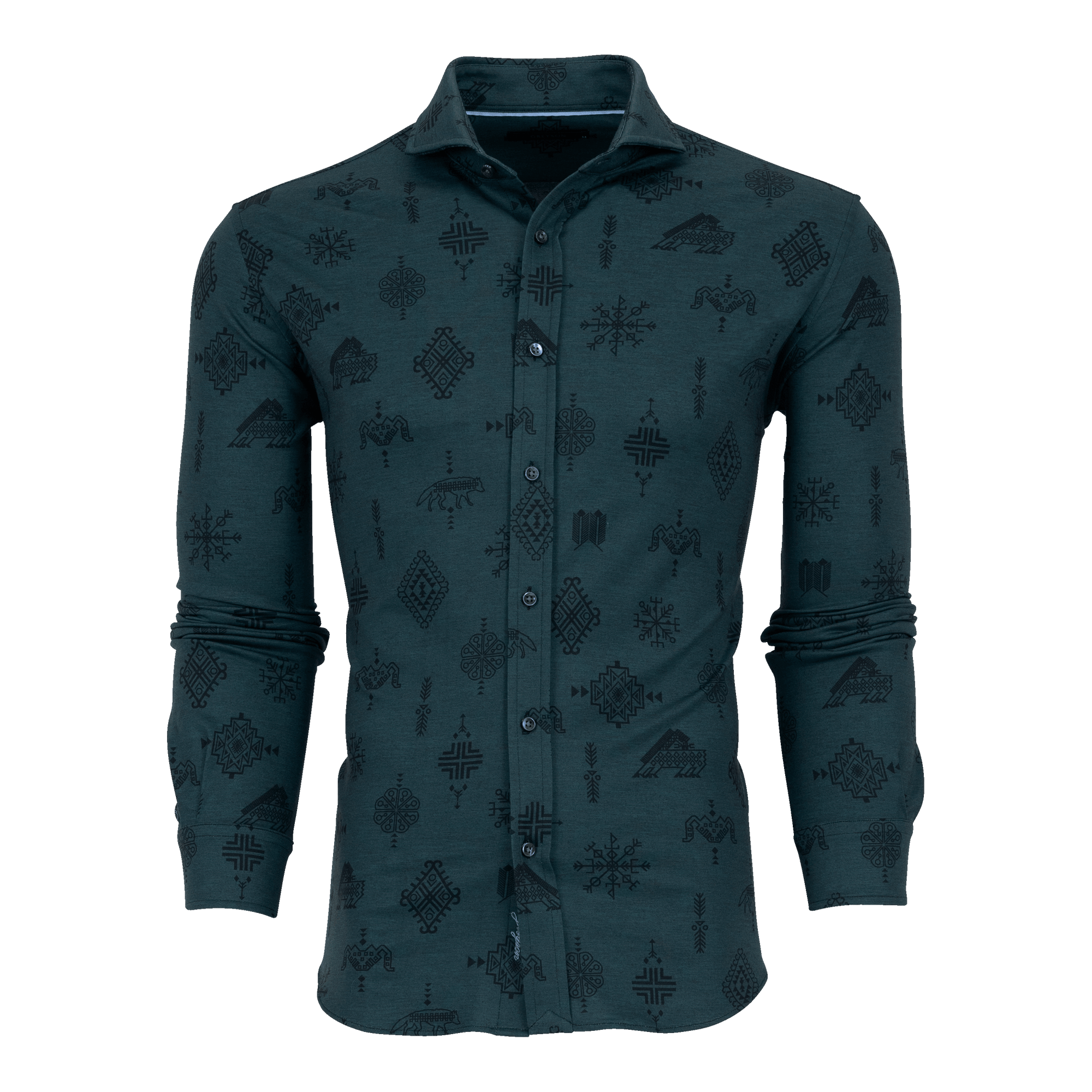 Men | Woven Spirits Woodward Knit Shirt | Fjord