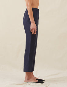 Womens | The Cocktail Pants in Linen | Midnight