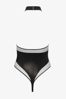 Halter-Neck One-Piece Swimsuit - Minuit | Black