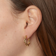 The Rope Hoops (Emily Didonato X Argento Vivo) | 18K Yellow Gold-Plated