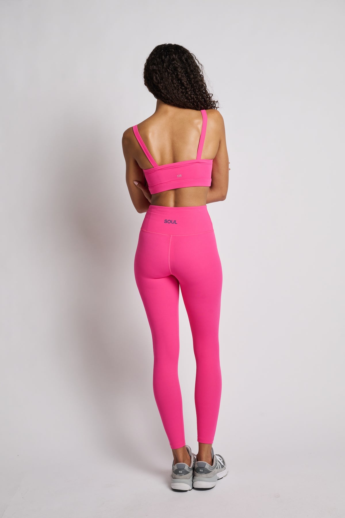 Women | SPLITS59 | Sprint High Waist Rigor 7/8 | Pink