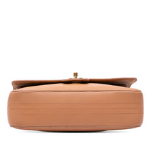 Chanel | Pre-Owned Medium Classic Caviar Pure Double Flap | Brown/Light Brown