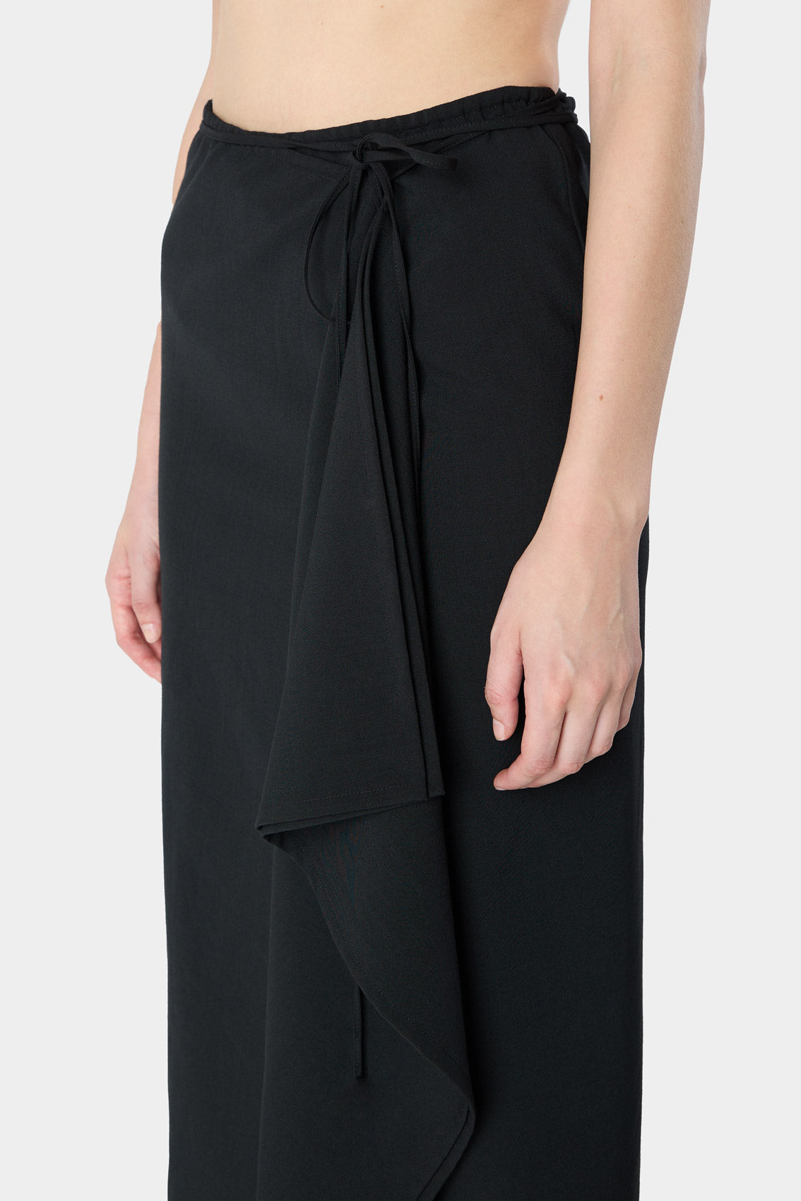 Draped Skirt | Women | Black