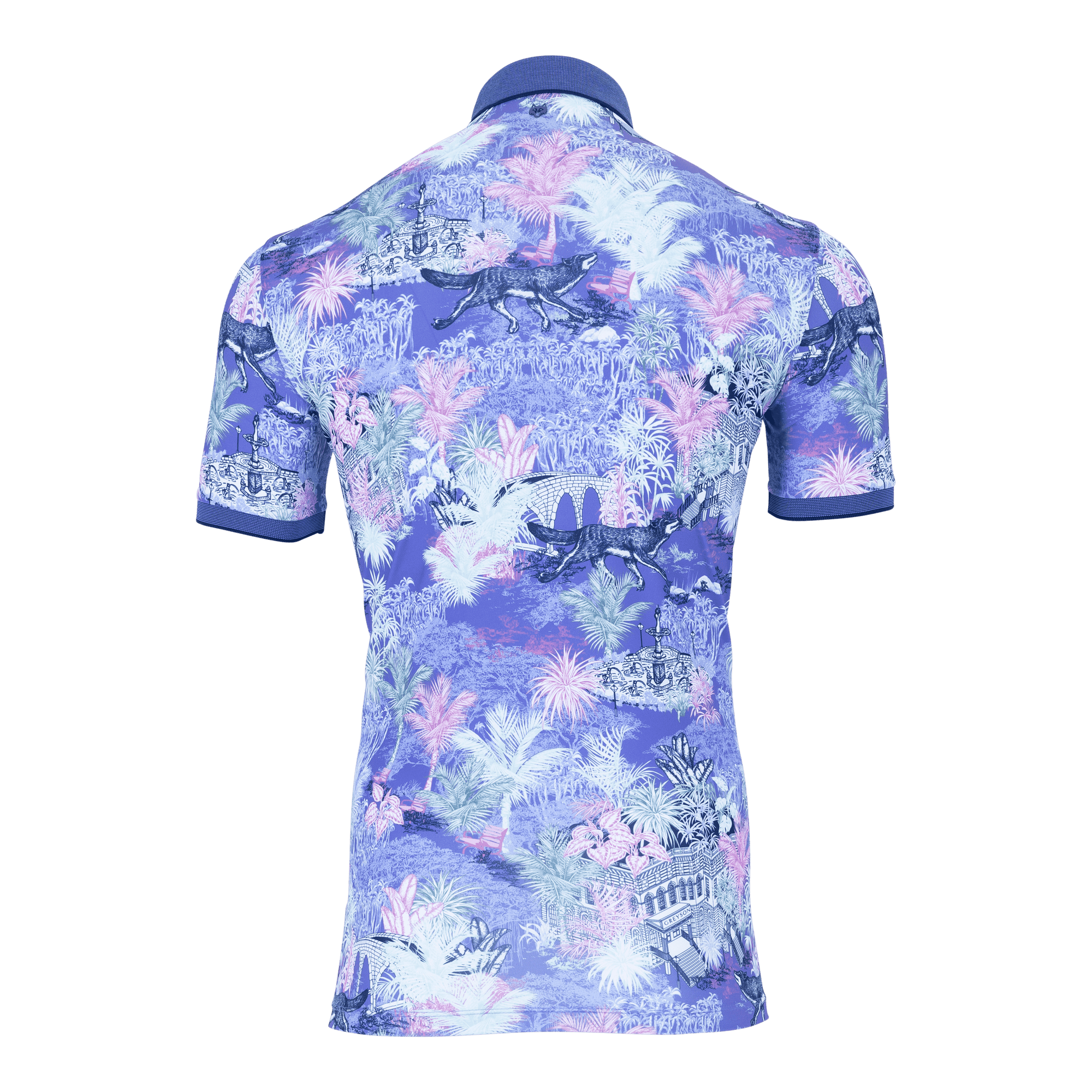 Men | Savannah Nights Polo | Kingfisher