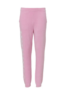 Youth | Cozychic Ultra Lite Checkered Barbie Jogger | Barbie Pink