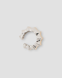 Double Murphy Ear Cuff earring - styled on model | 14k gold earrings