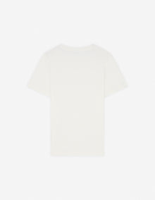 Womens | Baby Fox Patch Short-Sleeve Regular Cotton Tee-Shirt | Fresh Cotton