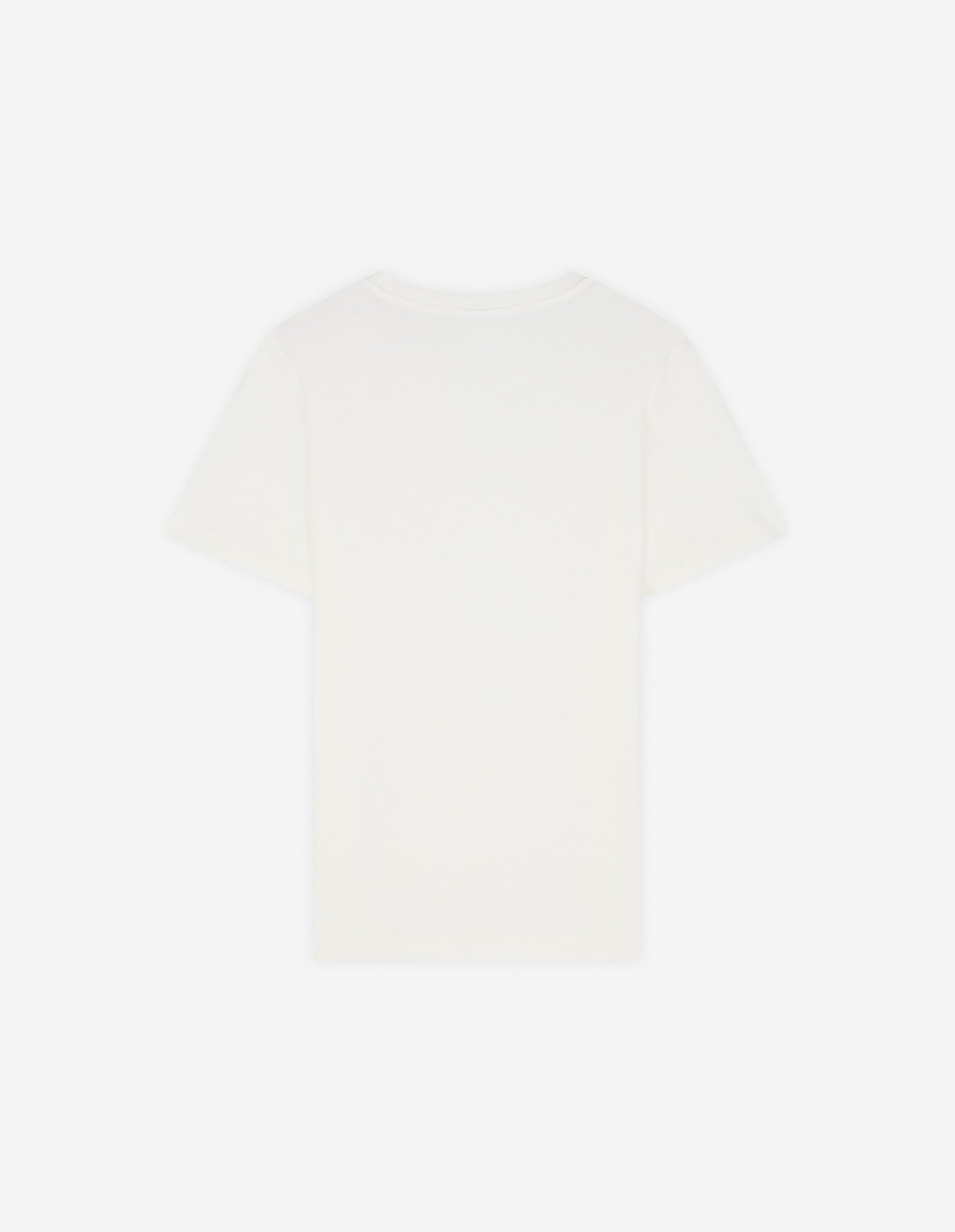 Womens | Baby Fox Patch Short-Sleeve Regular Cotton Tee-Shirt | Fresh Cotton