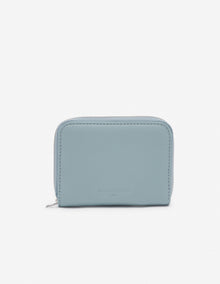 Womens | Cloud Zipped Leather Wallet | Placid