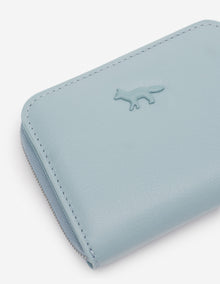 Womens | Cloud Zipped Leather Wallet | Placid