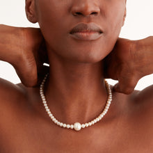 Shinju Necklace | 18K Gold Vermeil | Freshwater Pearls