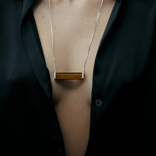 Monolith Pendant | Silver | Smokey Quartz