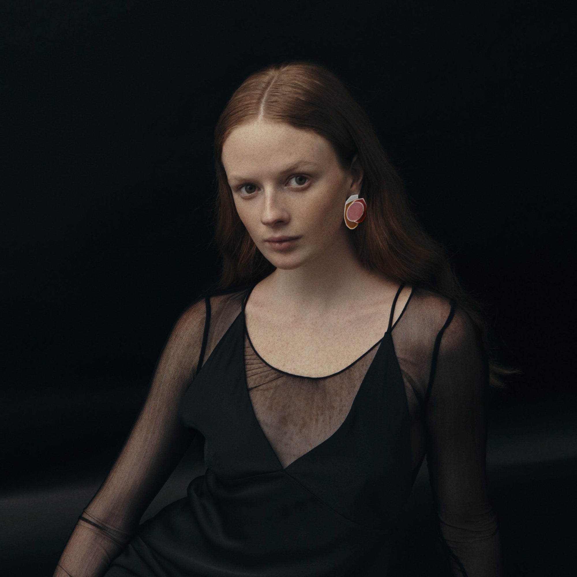 Foliate Earrings | Silver | Multicolor