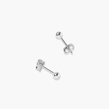 Petite Sphere Earrings | Sterling Silver
