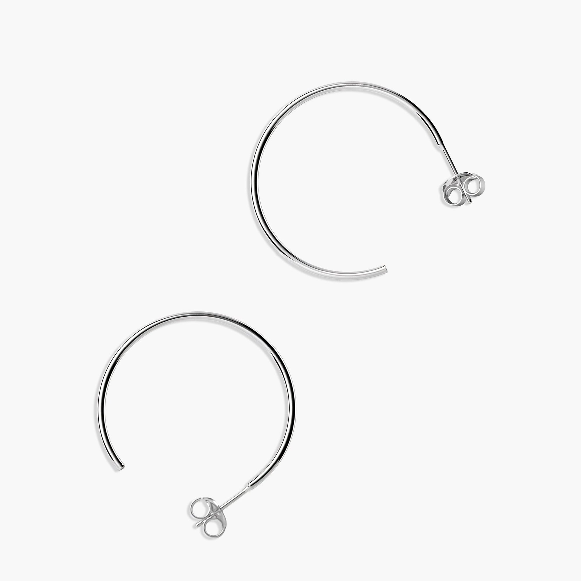 Hoop Earrings | Sterling Silver