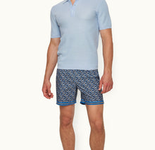 Maranon Dream Classic Fit Mercerised Cotton Polo Shirt | Powdered Sky