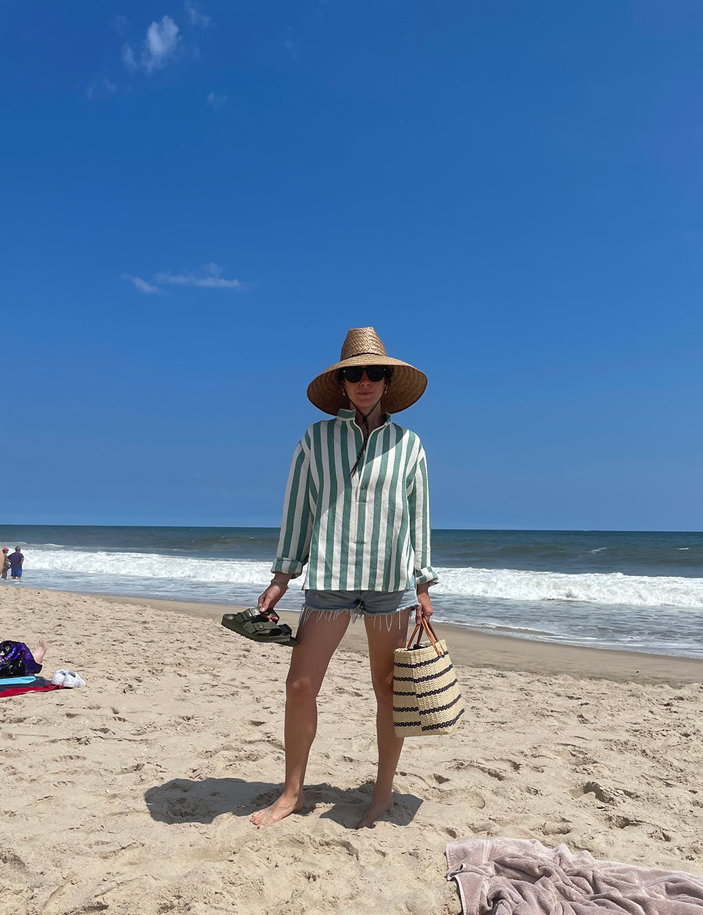 Womens | The Pop-Over Shirt | Green
