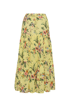 Melanie Skirt | Chintz Yellow