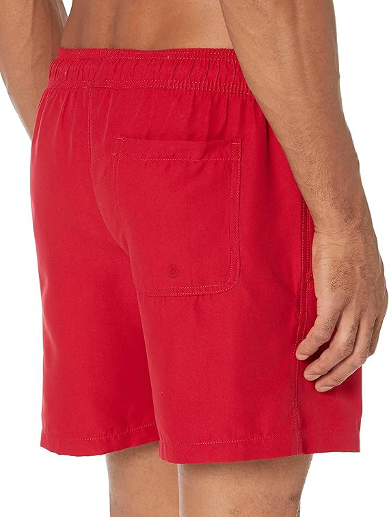Men | Swim Trunk | Maraschino Red