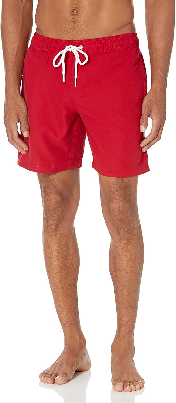 Men | Swim Trunk | Maraschino Red