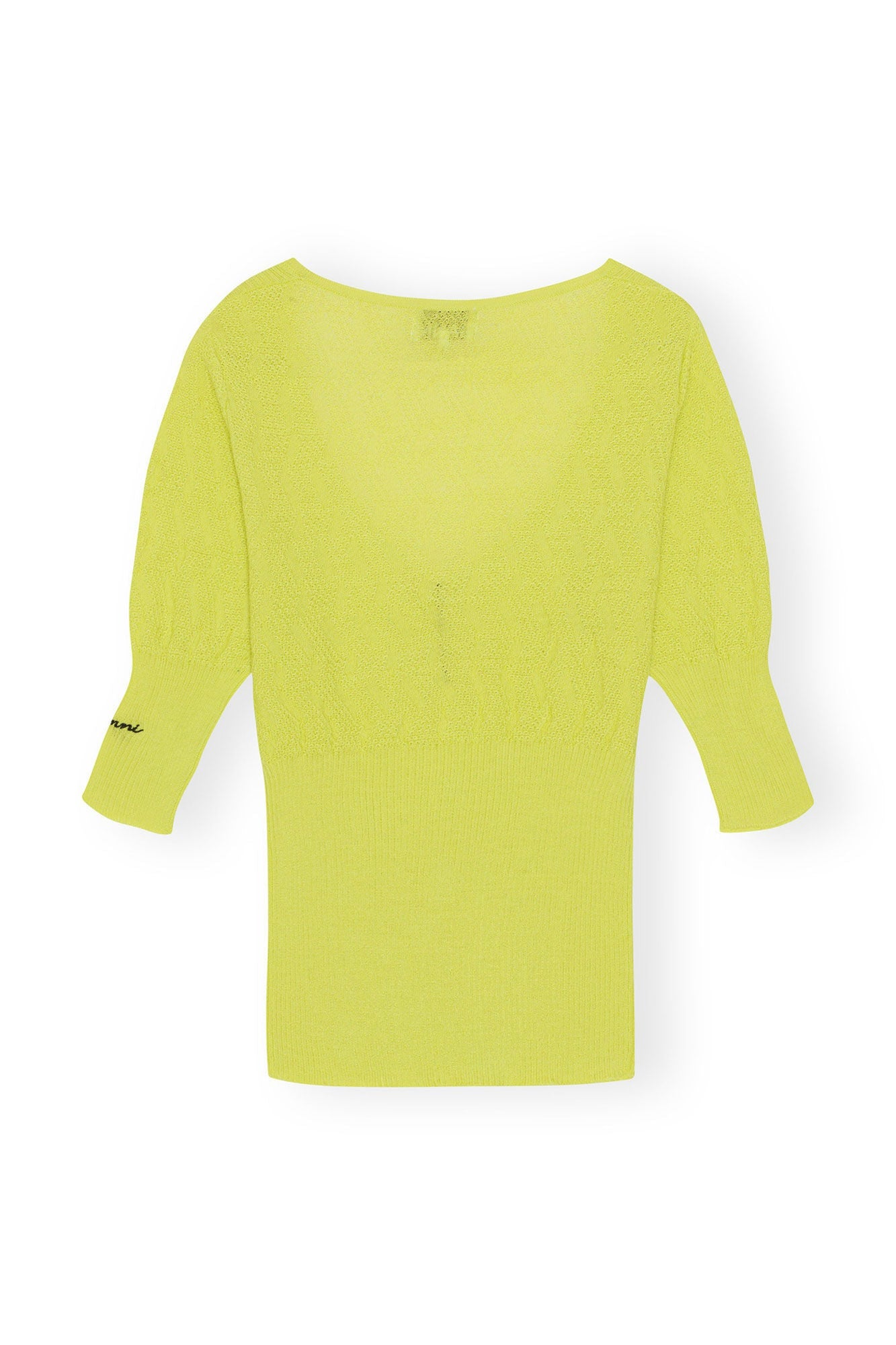 Merino Lace O neck Blouse | Tender Shoots