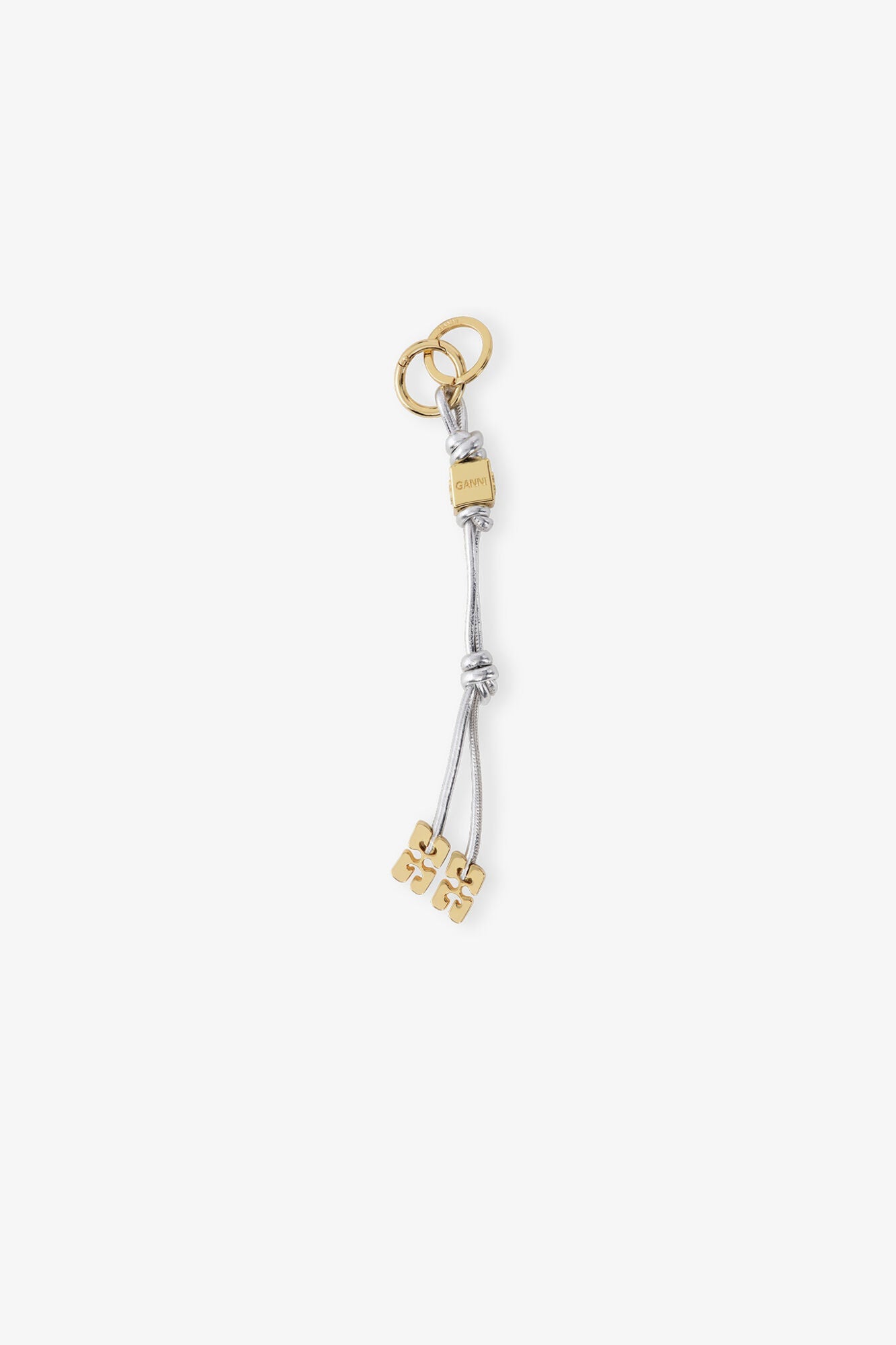 Metallic Bou Keyring | Silver