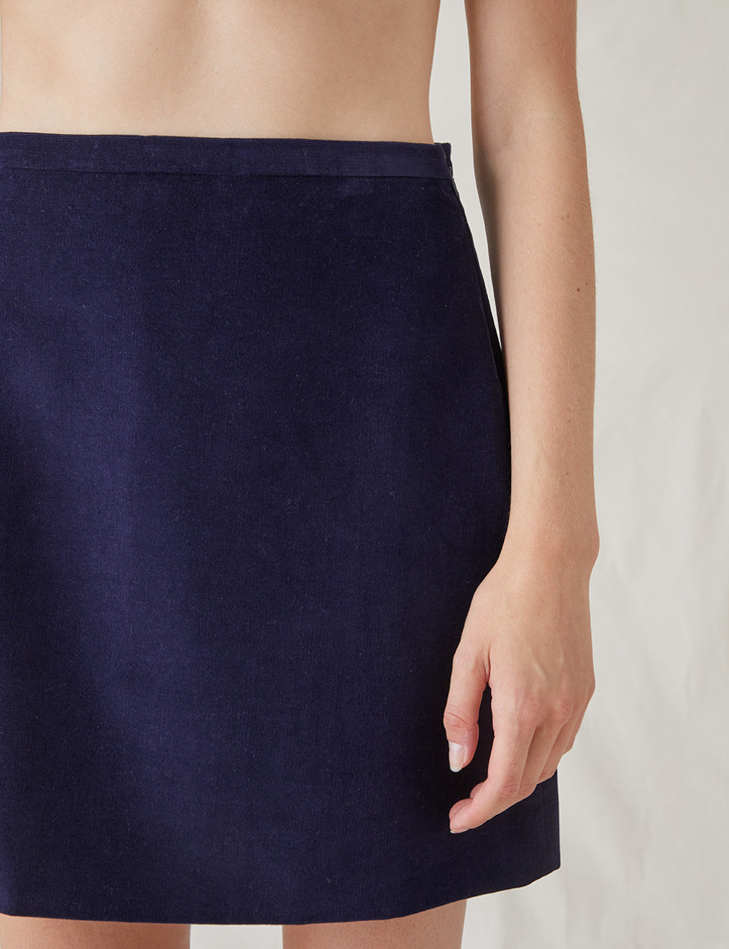 Womens | The Mini Skirt | Navy