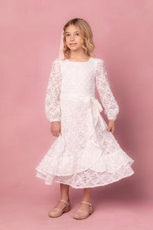 Girls | Mini Be Mine Dress | White