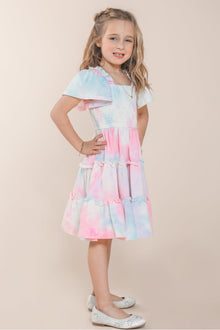 Girls | Mini Cotton Candy Dress | Multi