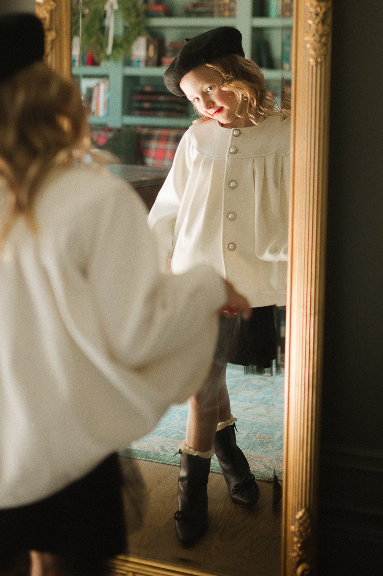 Girls | Mini Della Coat | Cream