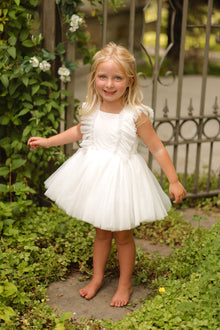 Girls | Mini Fairy Garden Dress | White