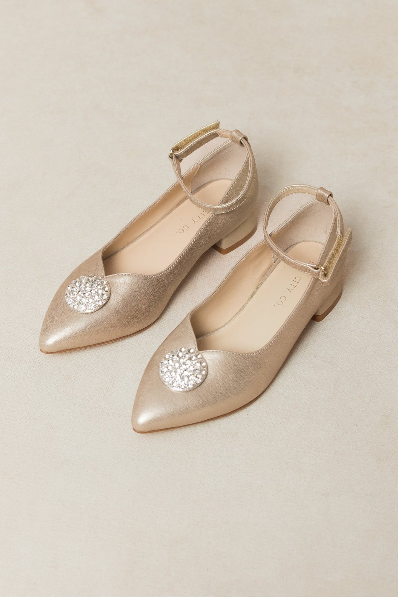 Girls | Mini Serendipity Heel | Gold