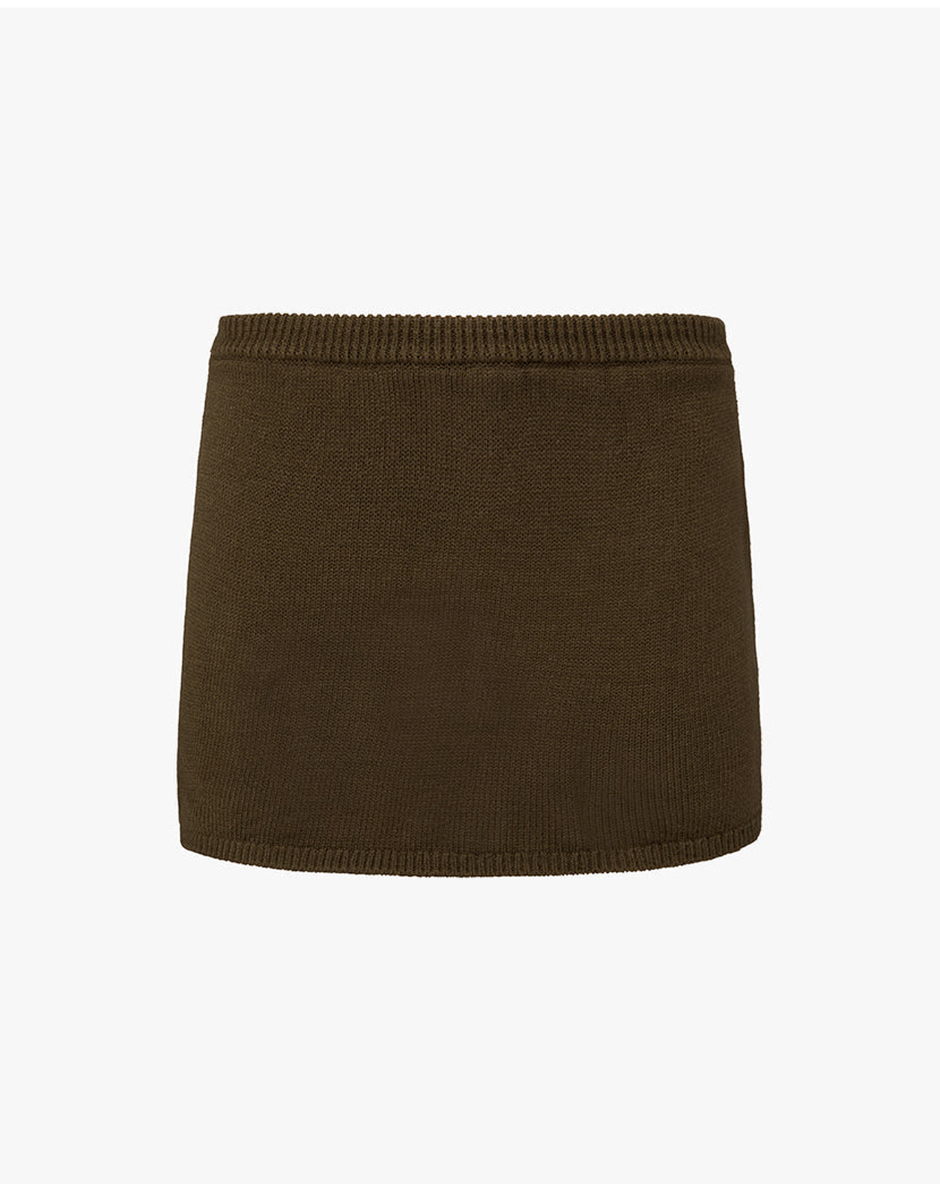 Mini Sweater Skort | Dark Green