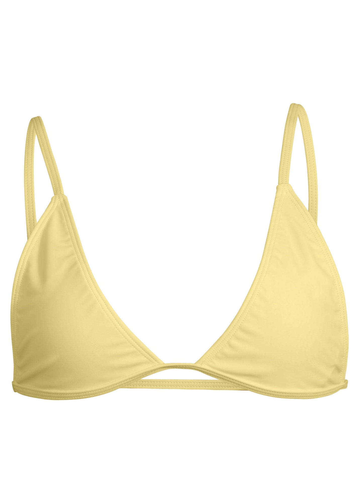Mirage Bikini Top | Colada Yellow