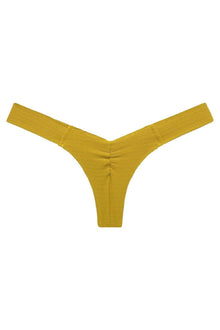 Uno Bikini Bottom | Key Lime Micro Scrunch