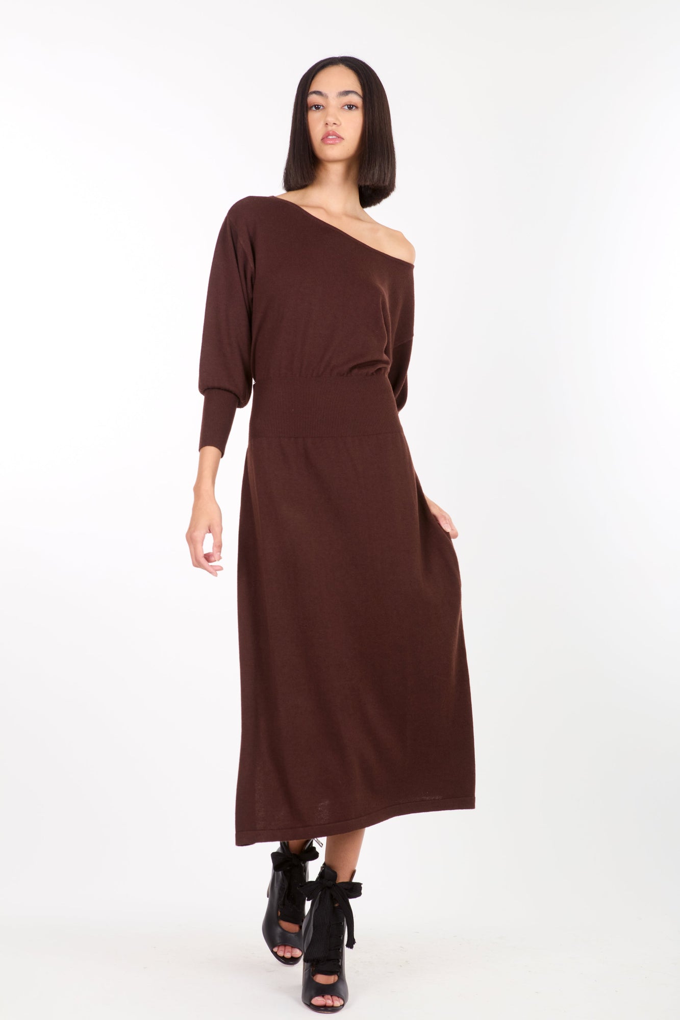 Morgan Dress | Chocolate