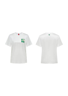 Mulberry Silk T-shirt | White