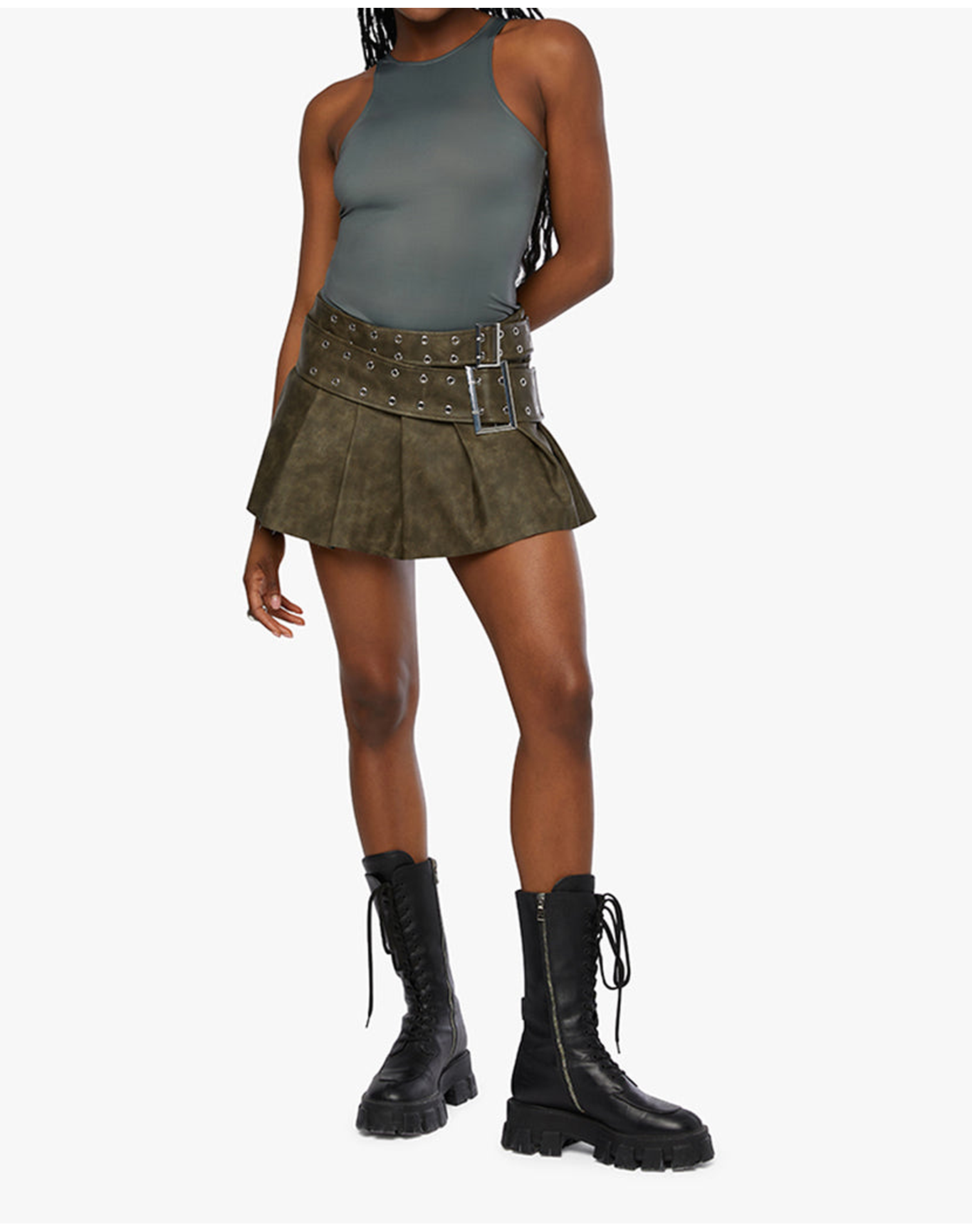 Muscle Tank | Light Brown