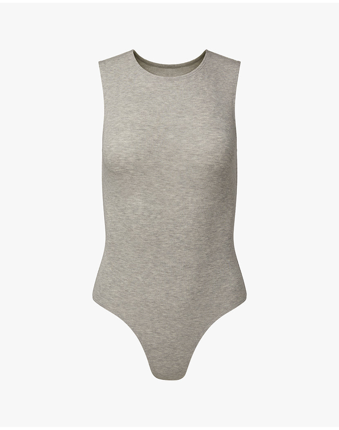 Muscle Tank Bodysuit | Heather Grey