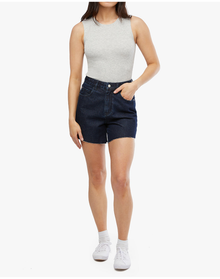 Muscle Tank Bodysuit | Heather Grey