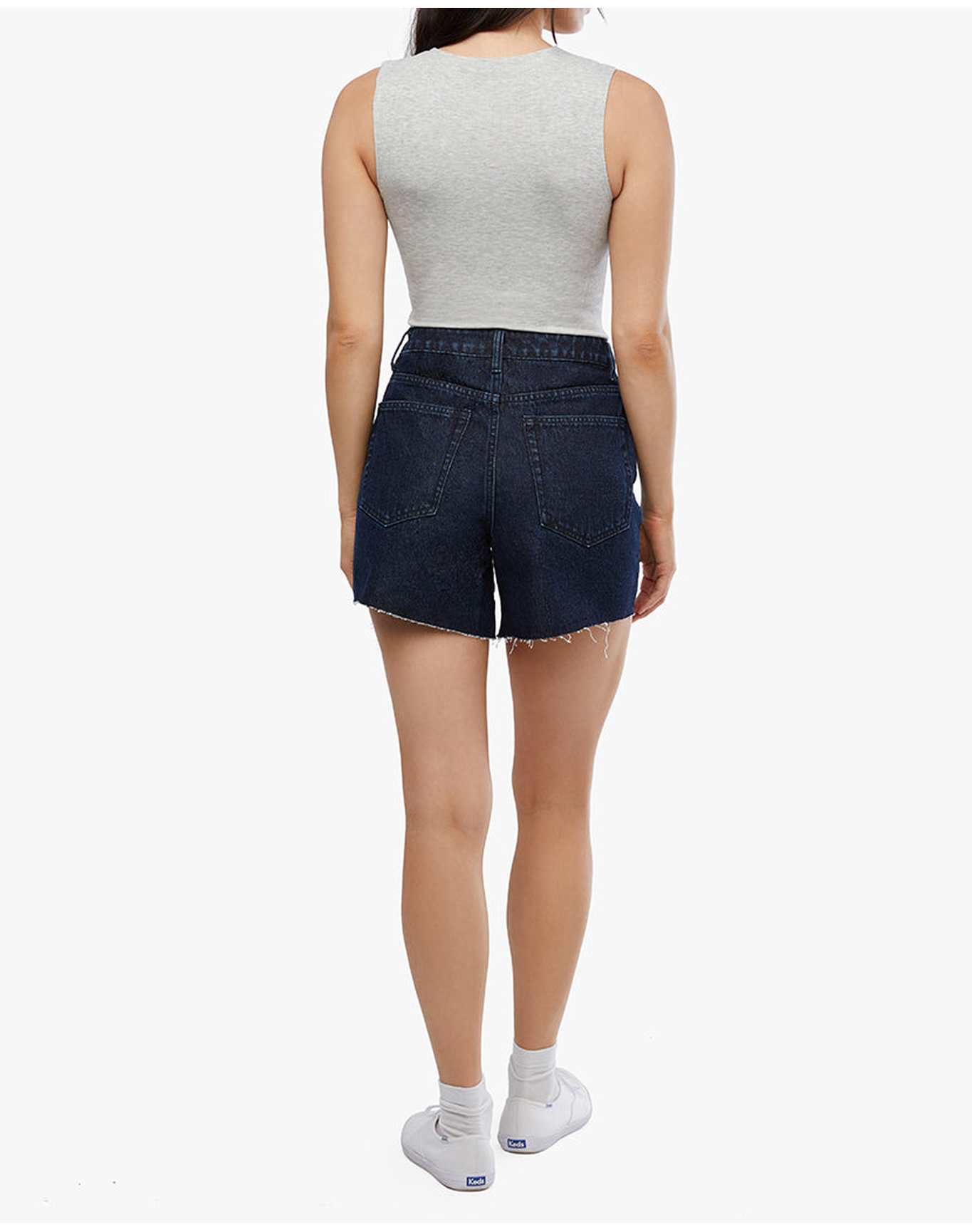 Muscle Tank Bodysuit | Heather Grey